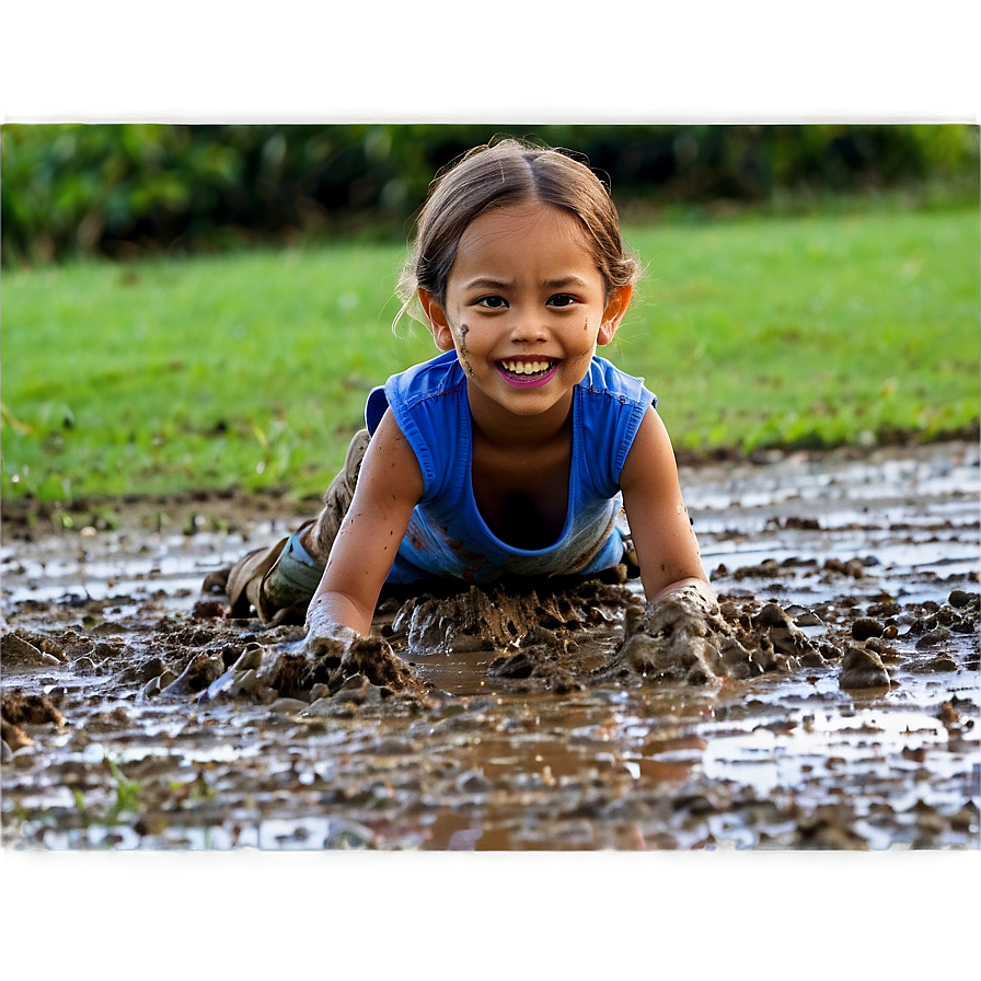 Kids Playing In Mud Png 06242024 PNG Image