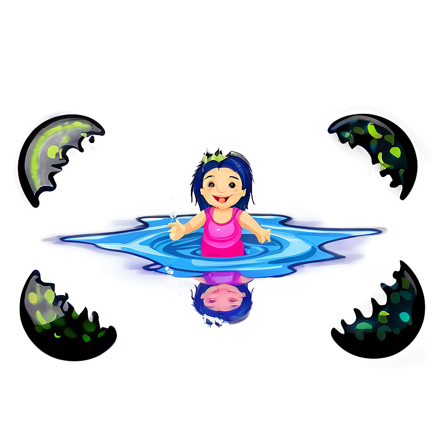 Kids Playing In Water Png Esq PNG Image