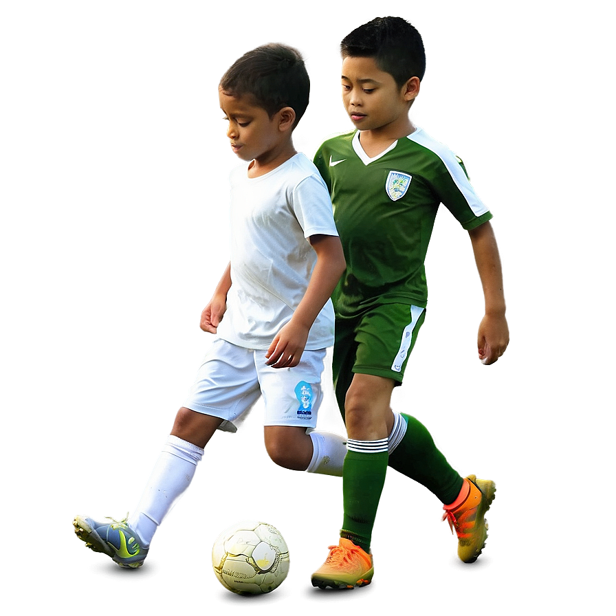 Kids Playing Soccer Png 79 PNG Image