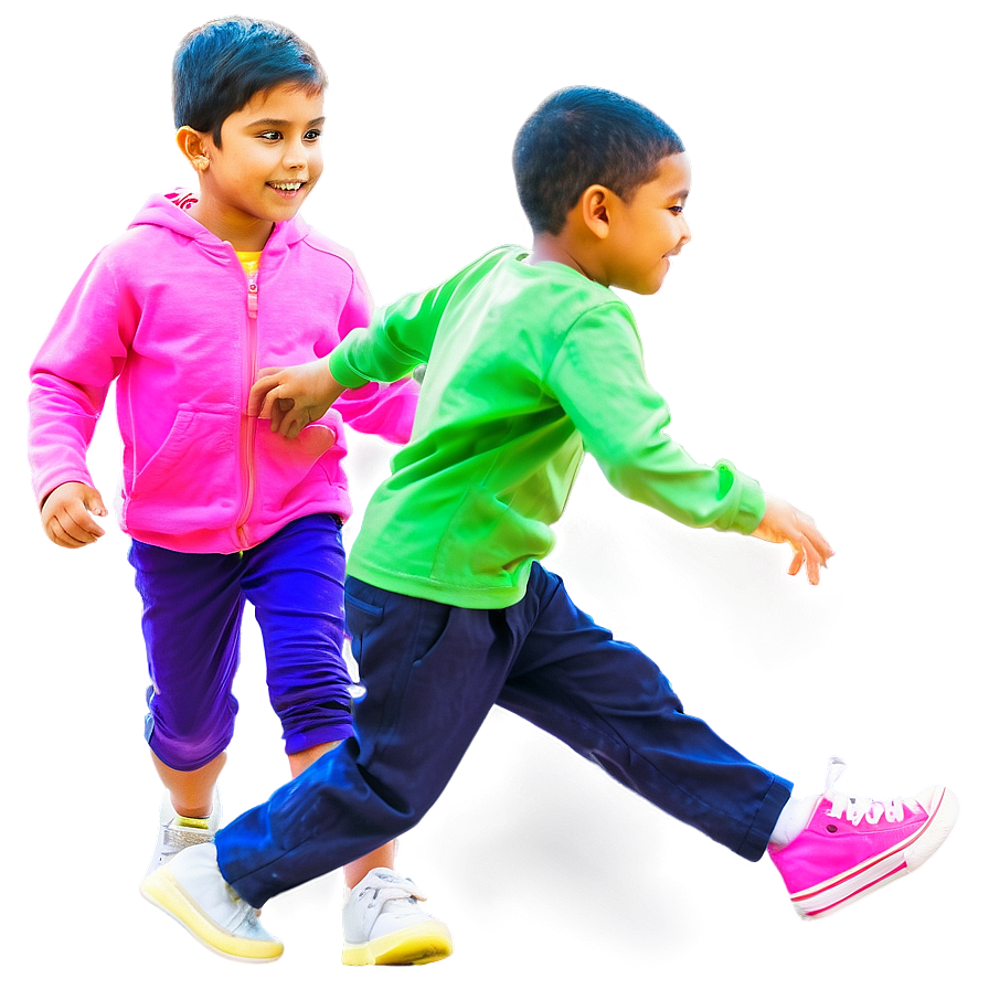 Kids Playing Tag Png Xum80 PNG Image