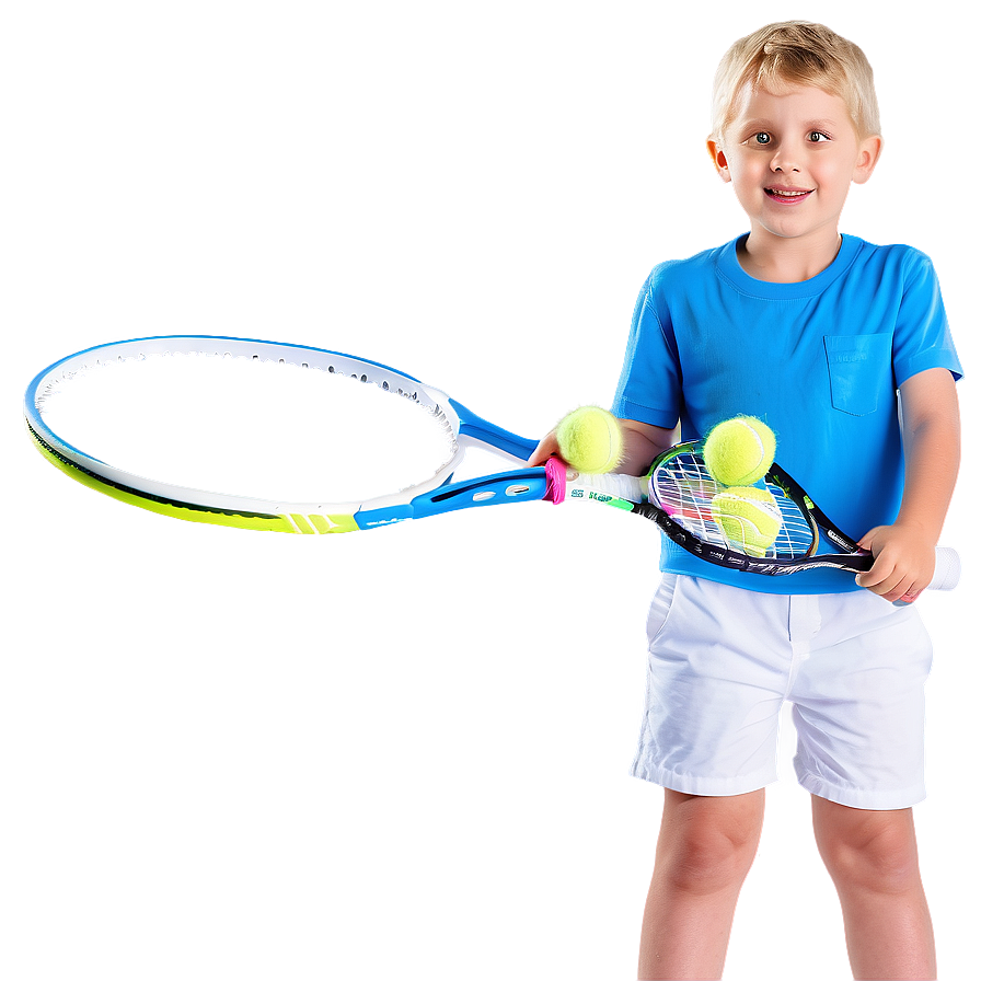 Kids Playing Tennis Png Rge PNG Image