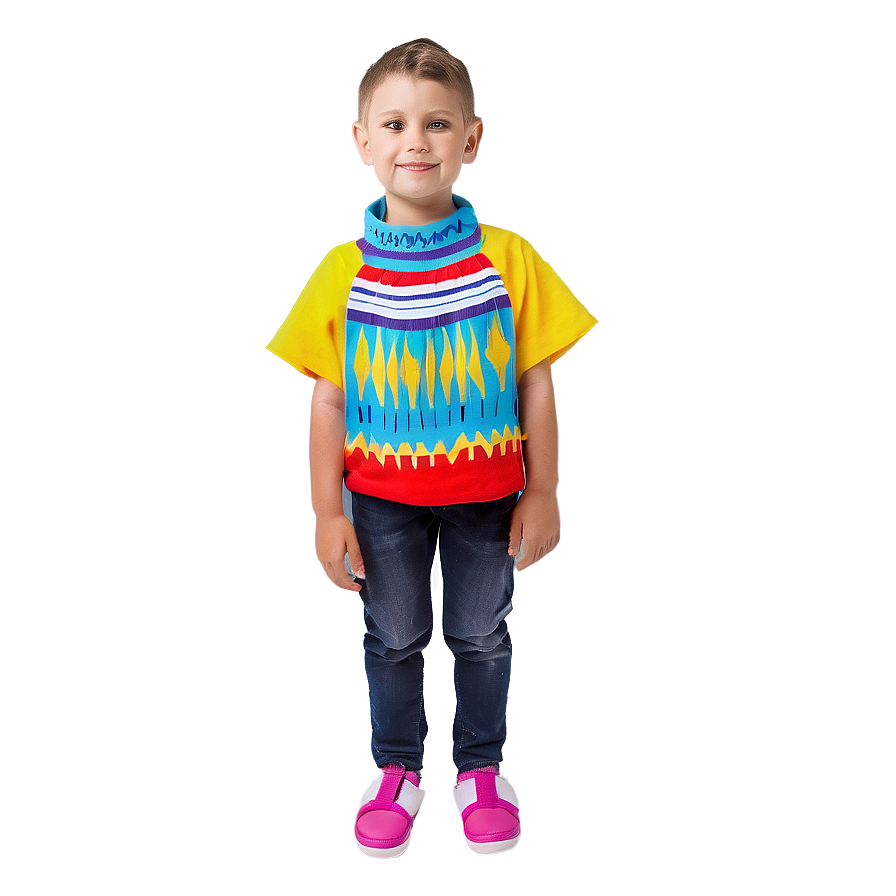 Kids Poncho Variety Png Gxd PNG Image