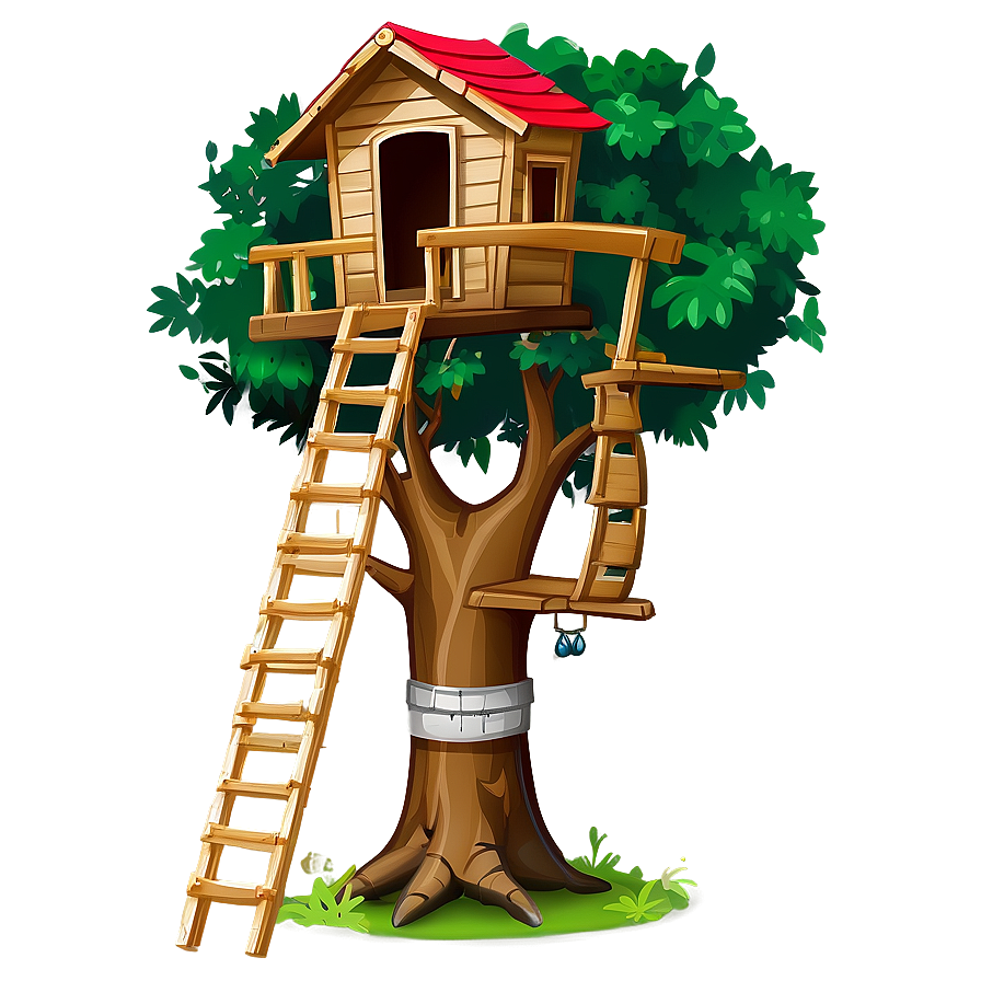 Kids Tree House Png Bxs PNG Image