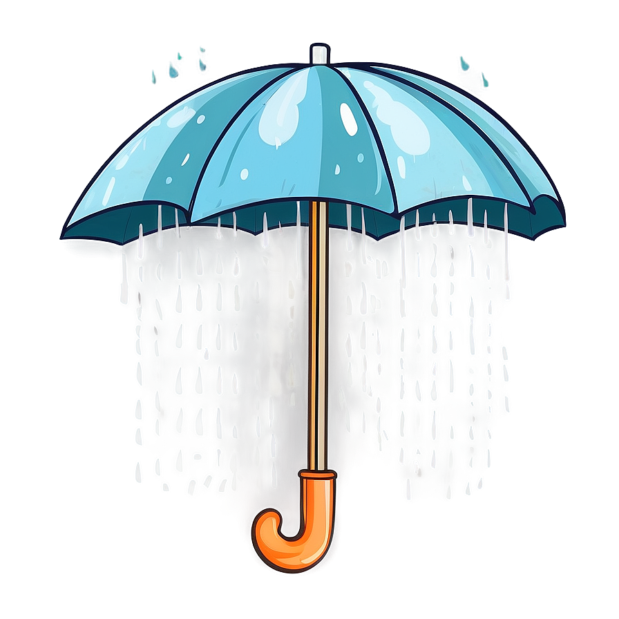 Kids Umbrella Cartoon Png 05232024 PNG Image