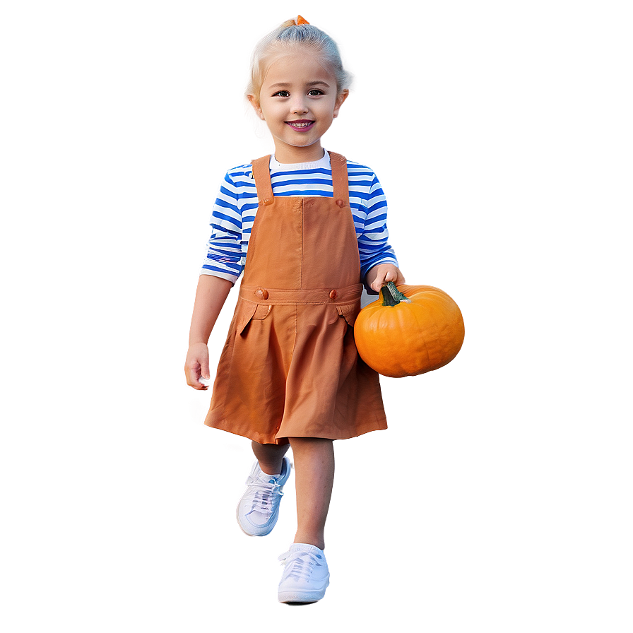 Kids With Pumpkins Png Dsy27 PNG Image