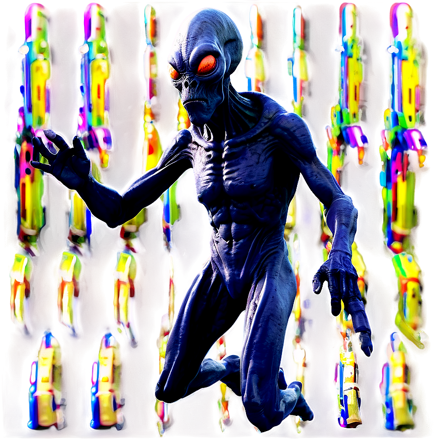 Killer Space Alien Png Ajv PNG Image