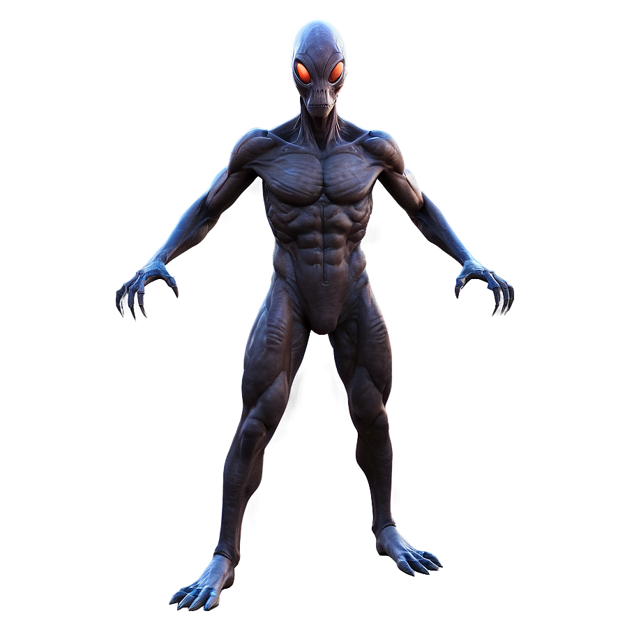 Killer Space Alien Png Iye21 PNG Image