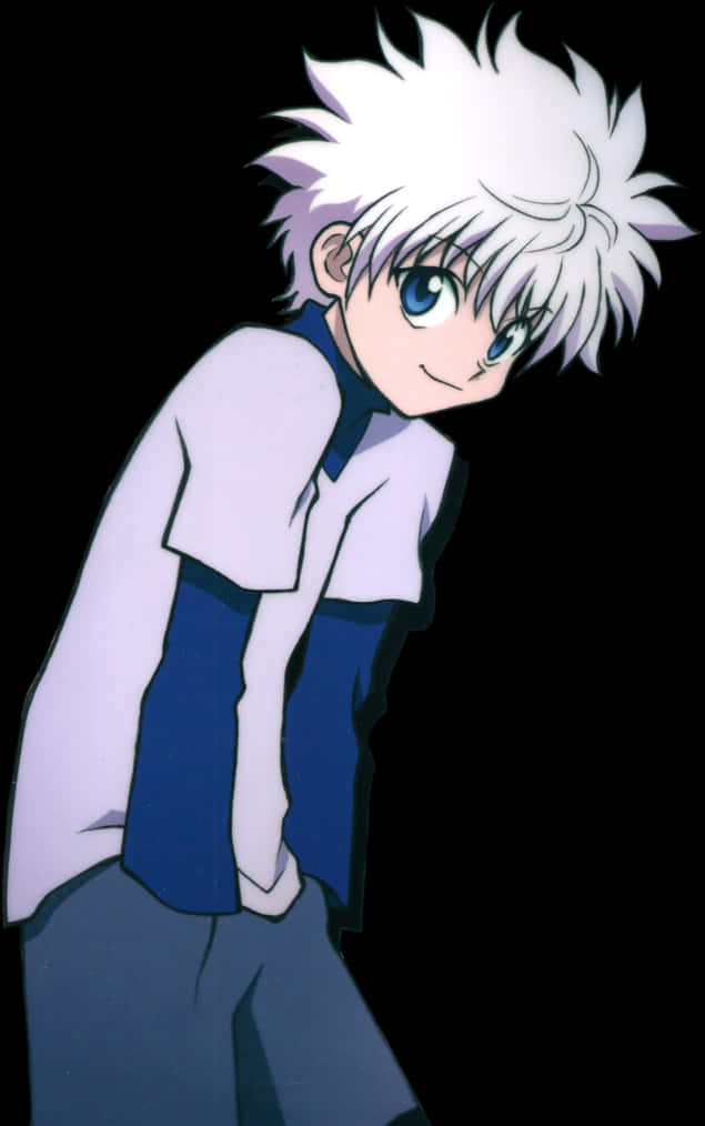 Killua_ Zoldyck_ Anime_ Character PNG Image