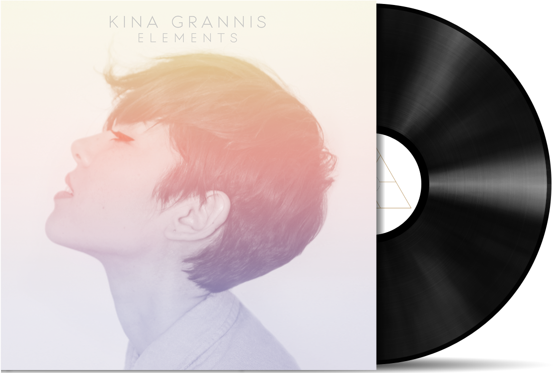 Kina Grannis Elements Vinyl Record PNG Image