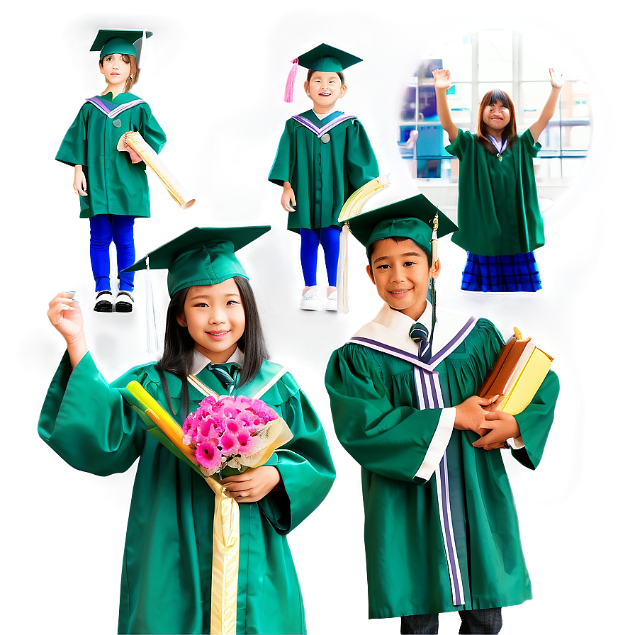 Kindergarten Graduation Special Moments Png 06282024 PNG Image