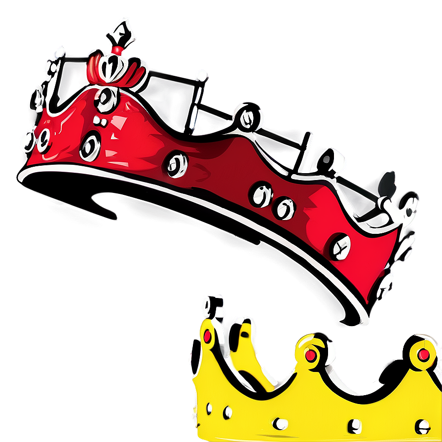 King And Queen Crown Drawing Png Enf30 PNG Image