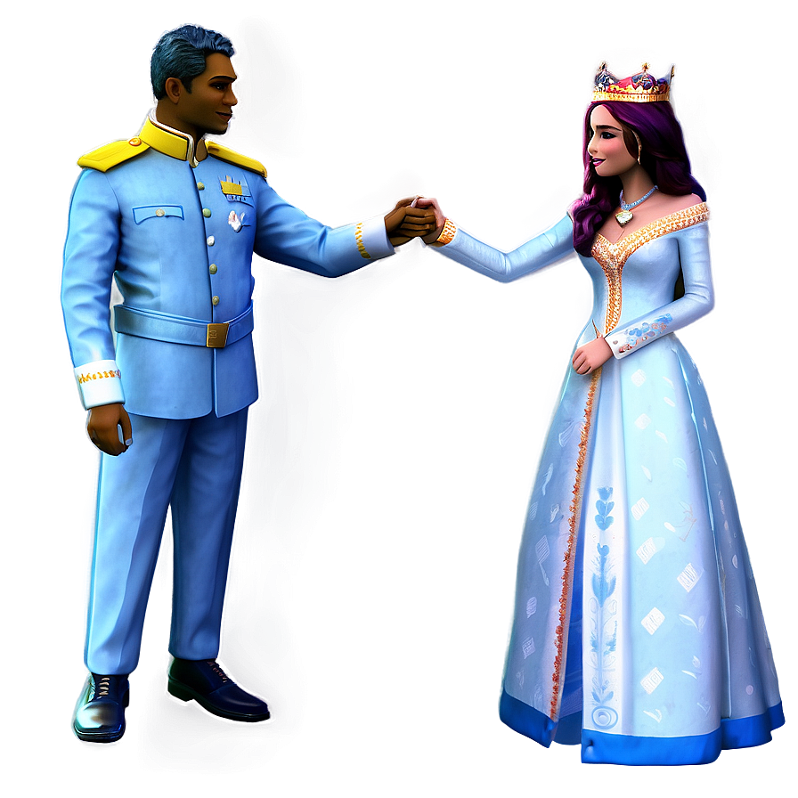 King And Queen Love Png Pnr PNG Image