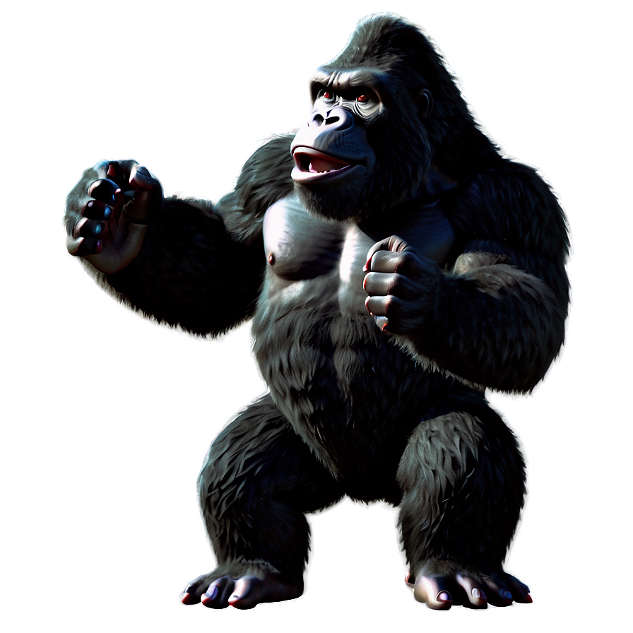 King Kong 3d Model Png 05232024 PNG Image