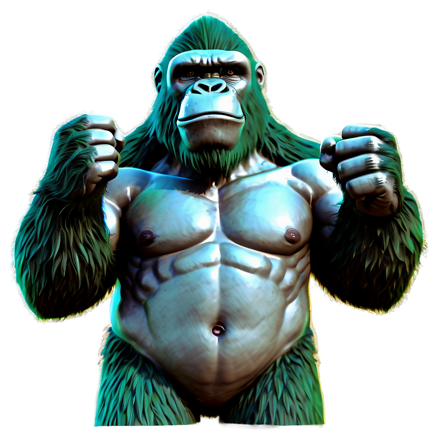 King Kong 3d Model Png 05232024 PNG Image