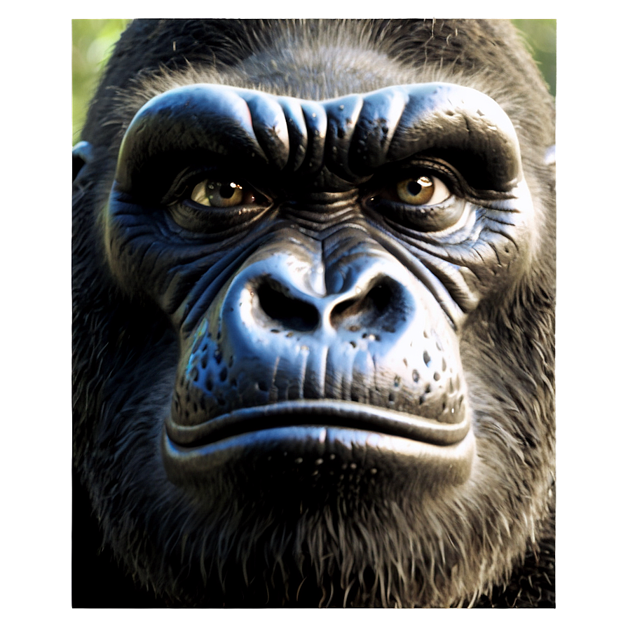 King Kong Face Closeup Png 36 PNG Image