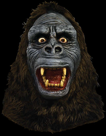 King Kong Fierce Expression PNG Image