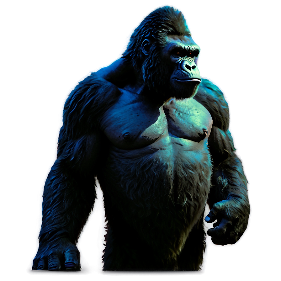 King Kong Silhouette Png 05232024 PNG Image