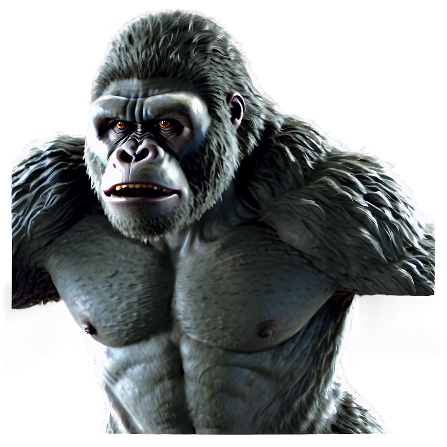 King Kong Towering Figure Png 05232024 PNG Image