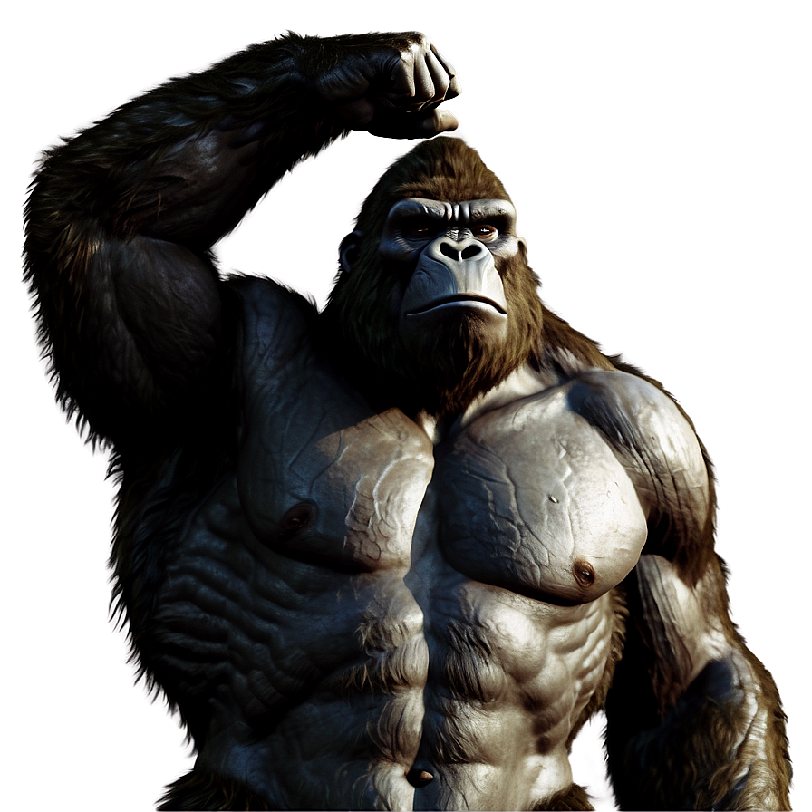 King Kong Towering Figure Png 75 PNG Image