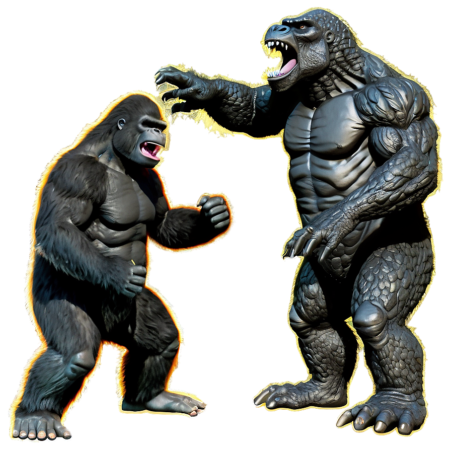 King Kong Vs Godzilla Png Xrr85 PNG Image