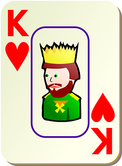 King_of_ Hearts_ Playing_ Card PNG Image