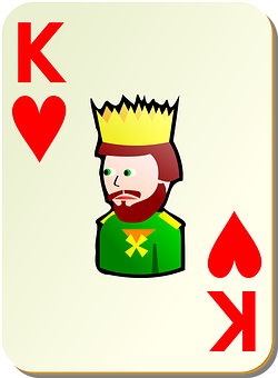 King_of_ Hearts_ Playing_ Card PNG Image