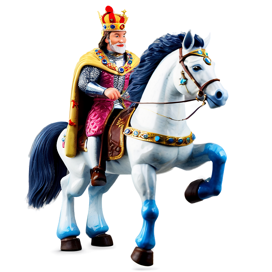 King Riding Horse Png 1 PNG Image