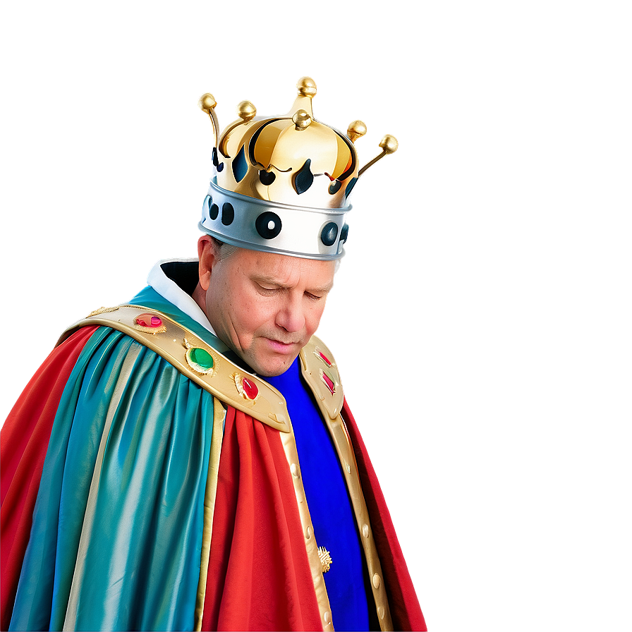 King's Crown And Robe Png Iuf PNG Image