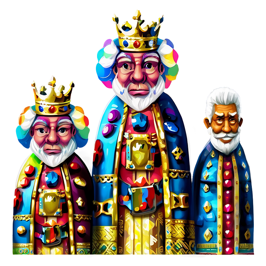 King's Regal Portrait Png Ihp PNG Image