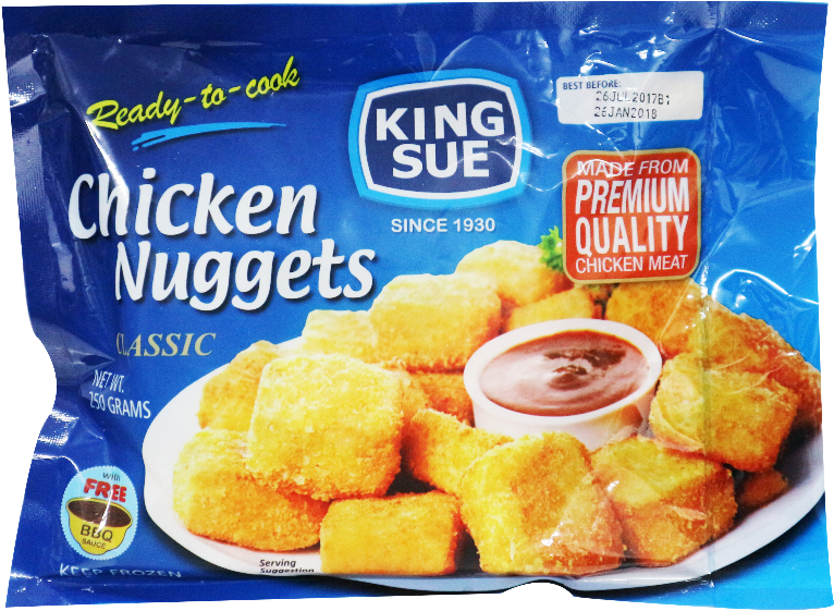 King Sue Chicken Nuggets Package PNG Image