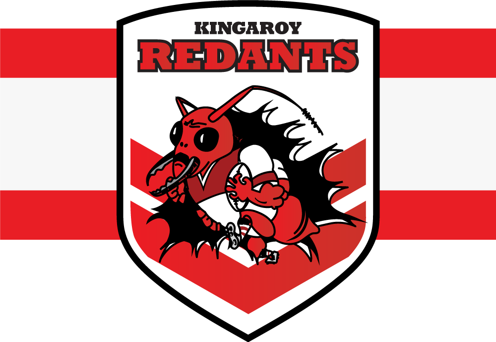 Kingaroy Redants Football Logo PNG Image