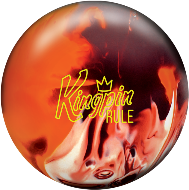 Kingpin Rule Bowling Ball PNG Image