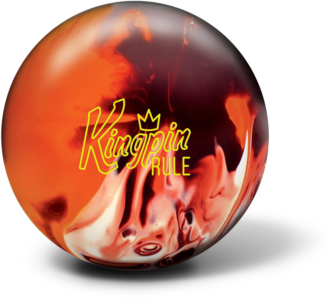 Kingpin Rule Bowling Ball PNG Image