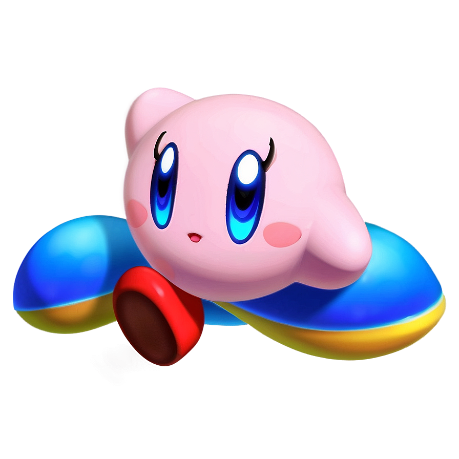 Kirby Blue Png File Download Instantly Mga44 PNG Image