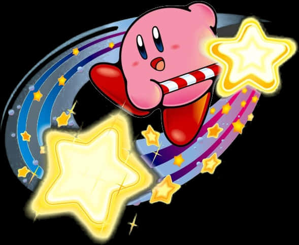 Kirby Star Ride PNG Image