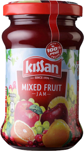 Kissan Mixed Fruit Jam Product Image PNG Image