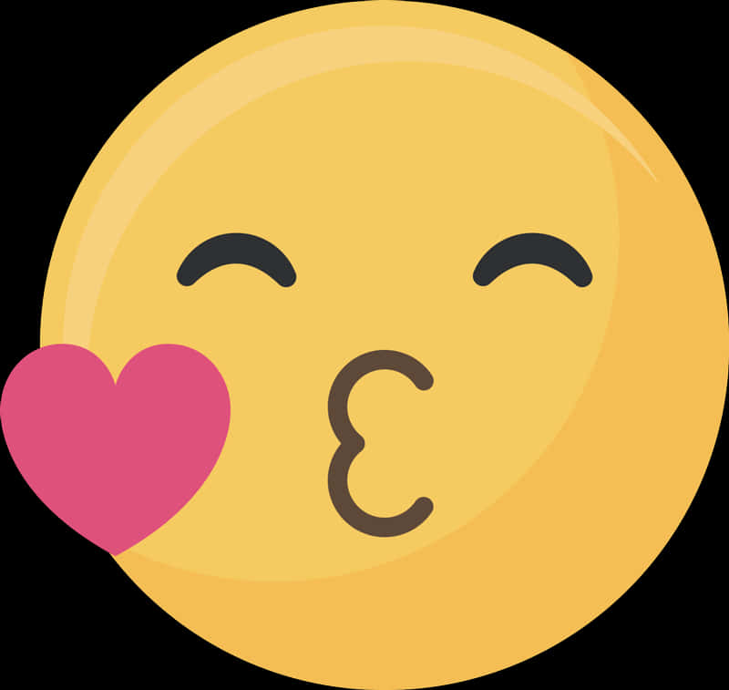 Kissing Face Emoji PNG Image