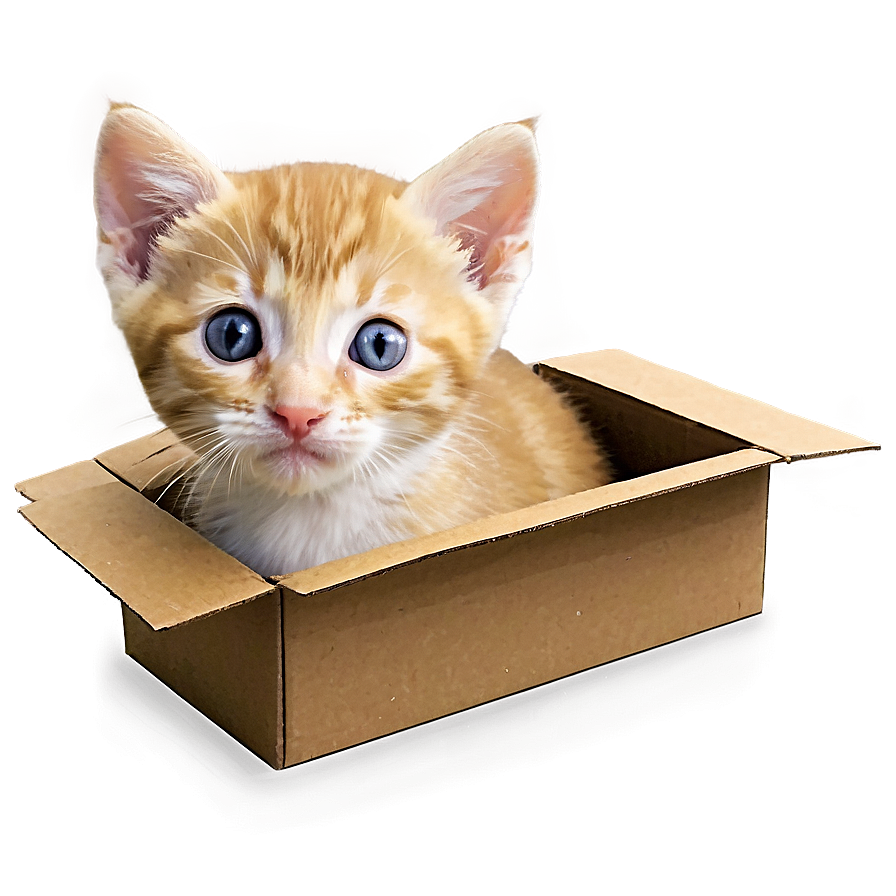 Kitten In Box Png 26 PNG Image