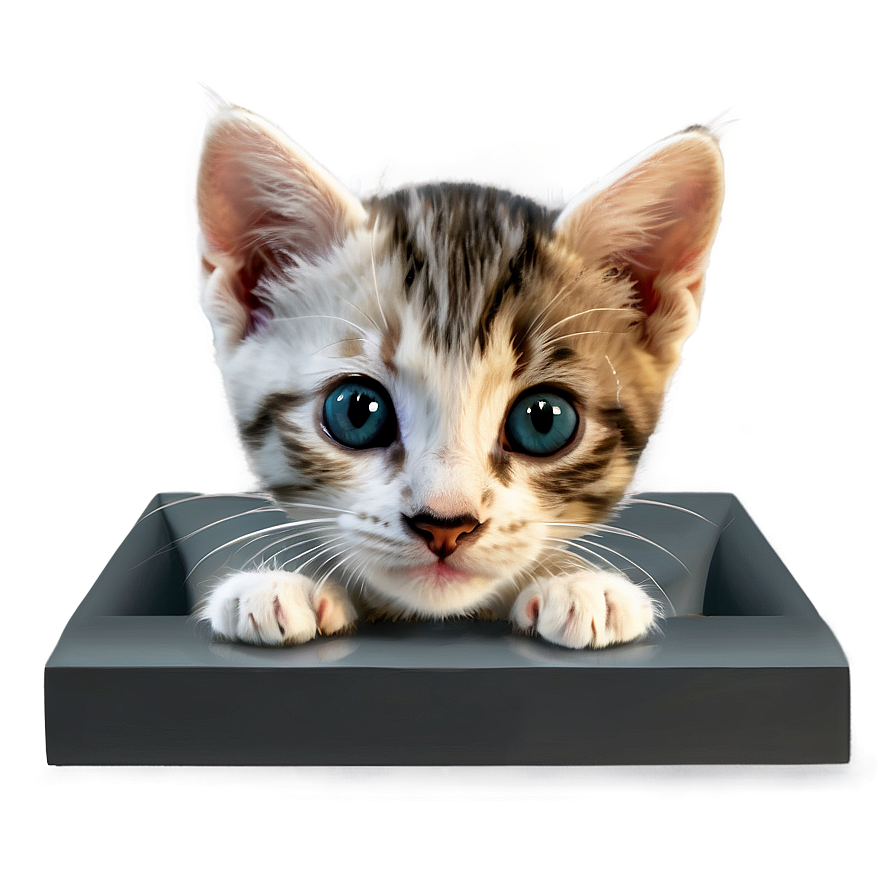 Kitten Peeking Png 63 PNG Image