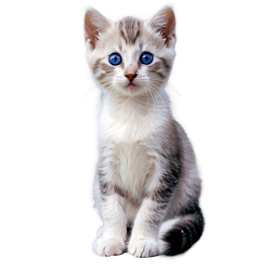 Kitten With Blue Eyes Png 05232024 PNG Image