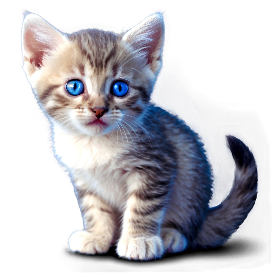 Kitten With Blue Eyes Png 05232024 PNG Image