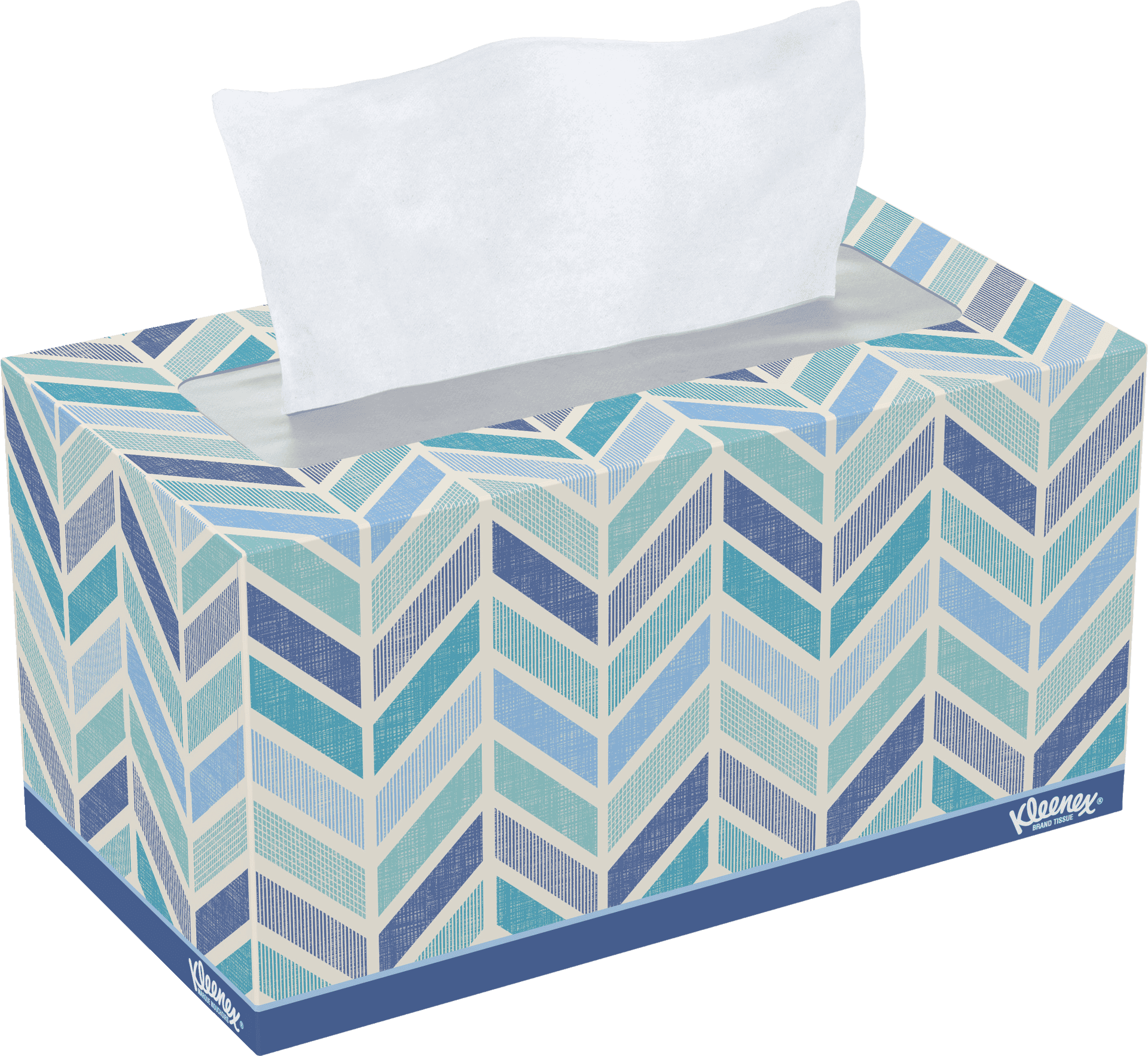 Kleenex Tissue Box Design PNG Image