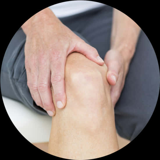 Knee Pain Close Up PNG Image