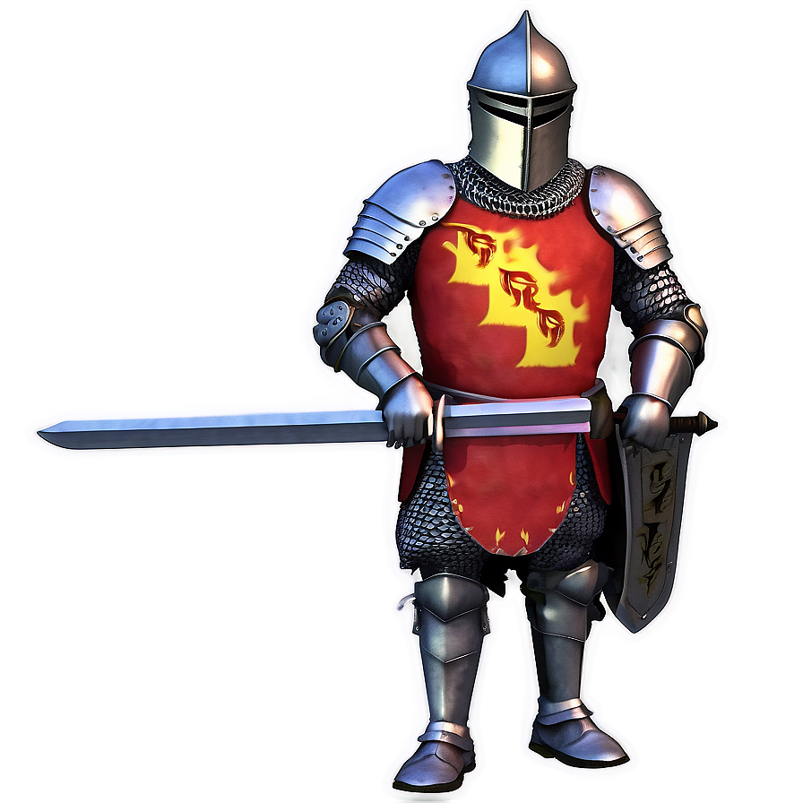 Knights In Sunset Png 06252024 PNG Image