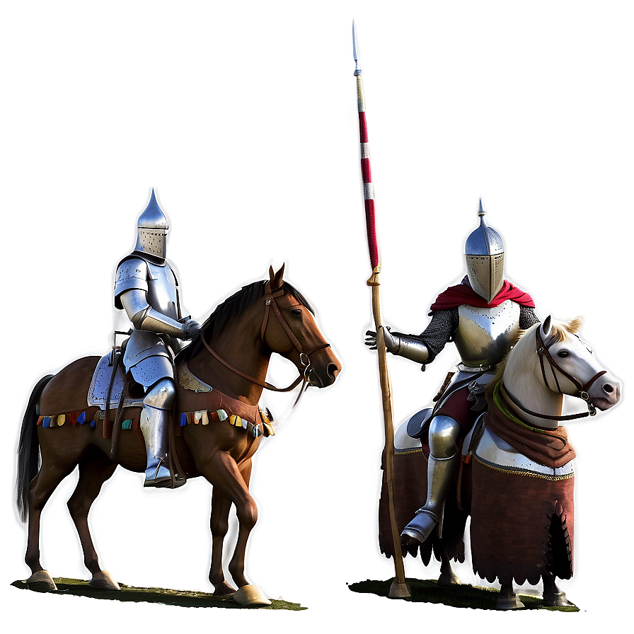 Knights On Horseback Png Fxl55 PNG Image