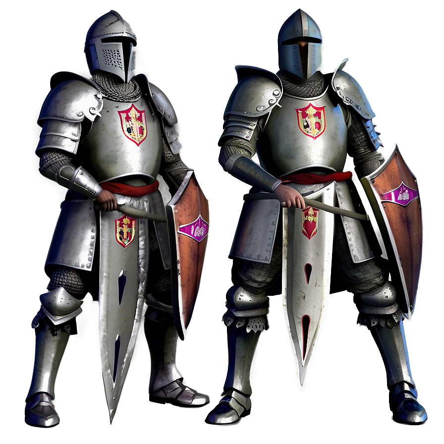 Knights With Maces Png Fwb PNG Image