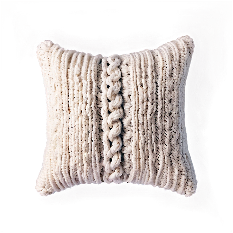 Knitted Pillow Png 1 PNG Image