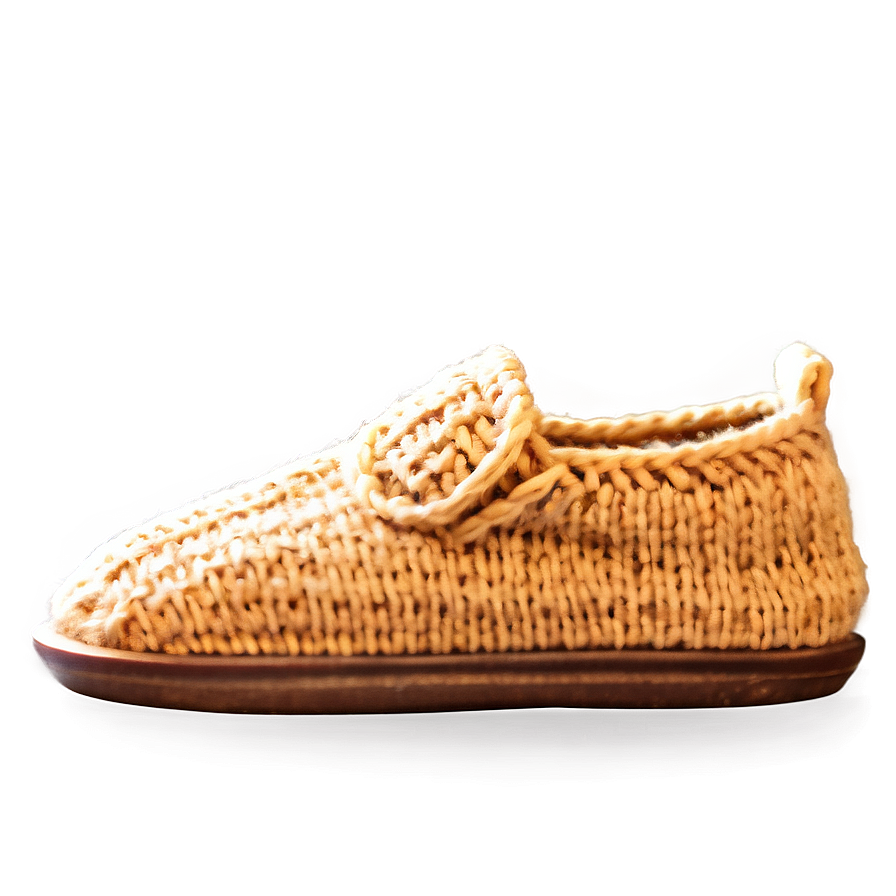 Knitted Slippers Png 06202024 PNG Image