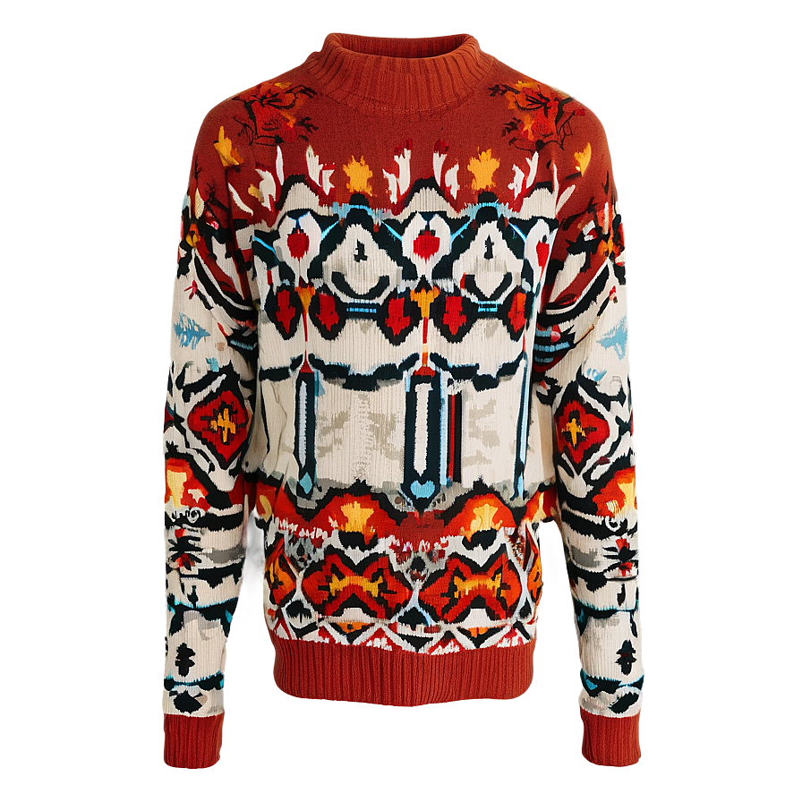 Knitted Sweater Design Png Mtr PNG Image