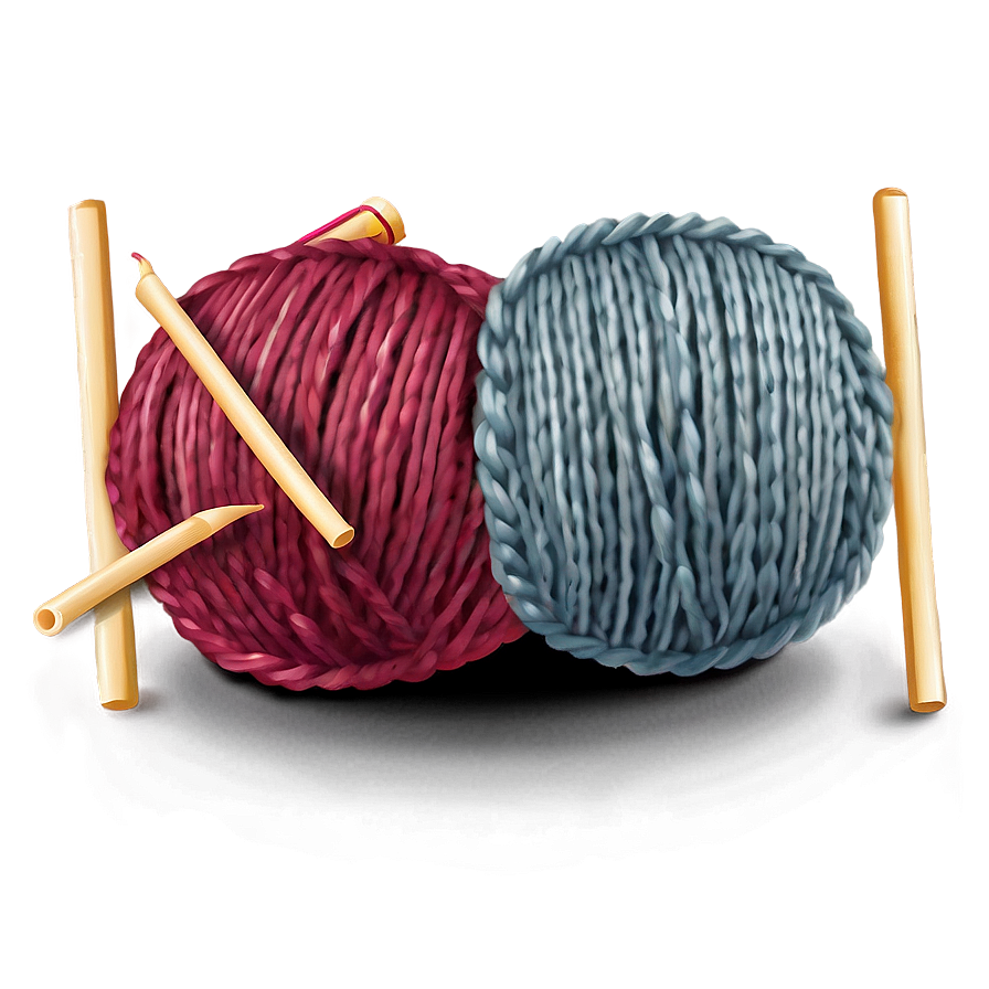 Knitting B PNG Image